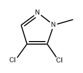 4,5-dichloro-1-methyl-1H-pyrazole Struktur