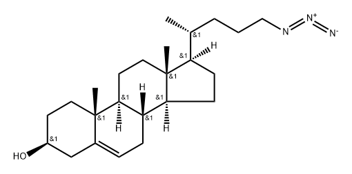 Cholesterol probe for Smoothened Struktur