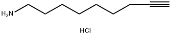 8-Nonyn-1-amine, hydrochloride (1:1) Struktur