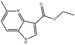 ethyl 5-methyl-1H-pyrrolo[3,2-b]pyridine-3-carboxylate Struktur