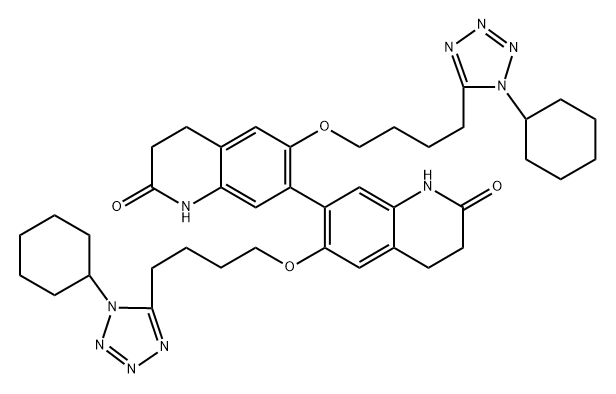 Cilostazol DimerQ: What is 
Cilostazol Dimer Q: What is the CAS Number of 
Cilostazol Dimer Struktur