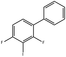 2,4-Difluoro-3-iodo-1,1'-biphenyl Struktur