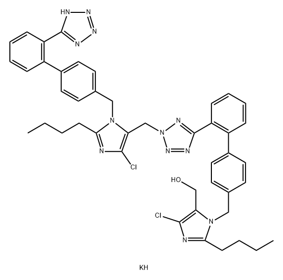 Losartan Impurity 17 Struktur