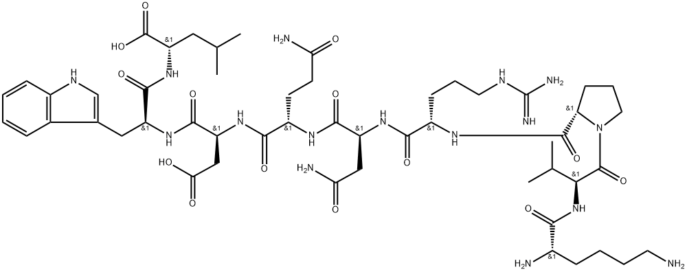 Gp100 (25-33), human Struktur