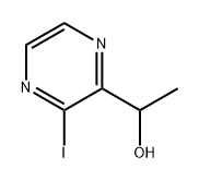 1-(3-Iodopyrazin-2-yl)ethanol Struktur