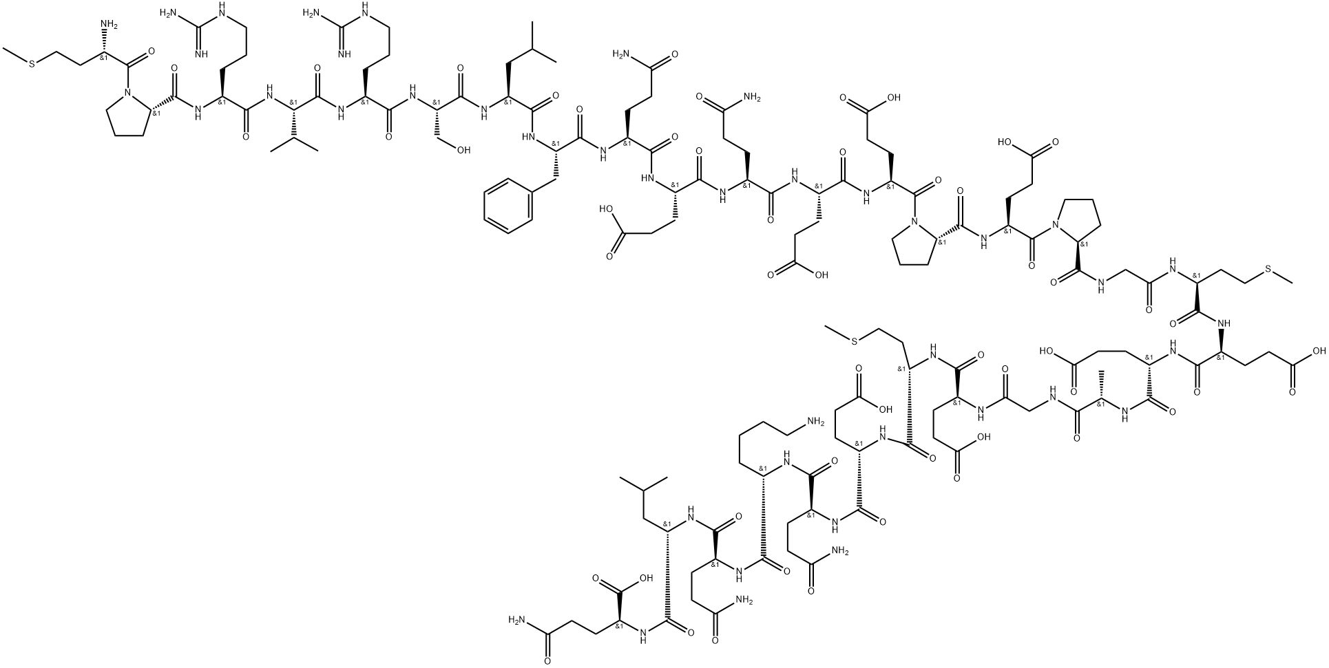 NOCISTATIN (HUMAN) Struktur