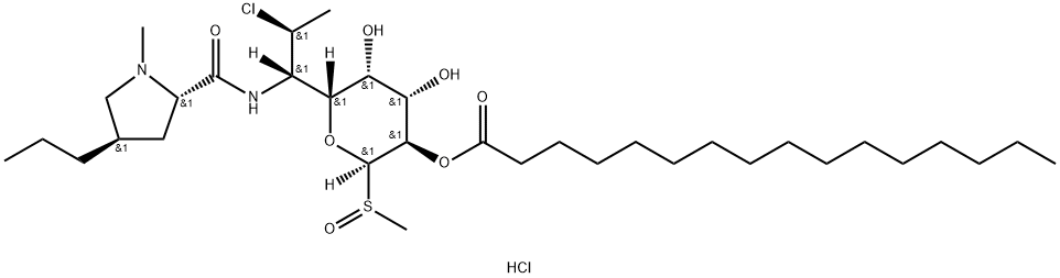 Clindamycin Palmitate Sulfoxide Hydrochloride Struktur