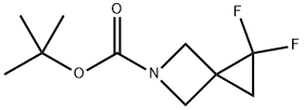 tert-butyl 1，1-difluoro-5-azaspiro[2.3]hexane-5-carboxylate Struktur