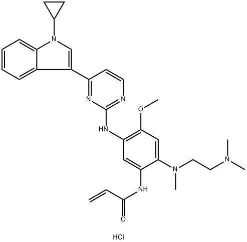 HS-10296 hydrochloride Struktur