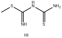 2-Methyl-2,4-dithiopseudobiuret Hydriodide Struktur