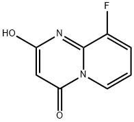 9-fluoro-2-hydroxy-4H-quinolizin-4-one Struktur