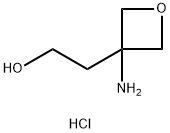 2-(3-aminooxetan-3-yl)ethan-1-ol hydrochloride Struktur