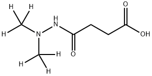 Daminozide D6 (dimethyl D6) Struktur