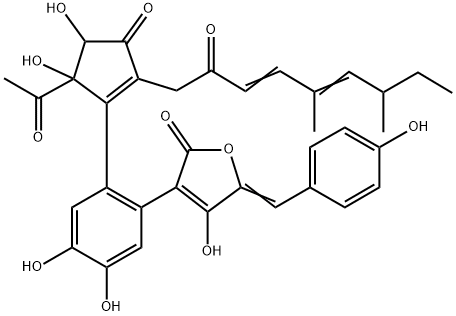 Kodaistatin B Struktur