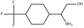 Cyclohexaneethanol, β-amino-4-(trifluoromethyl)- Struktur