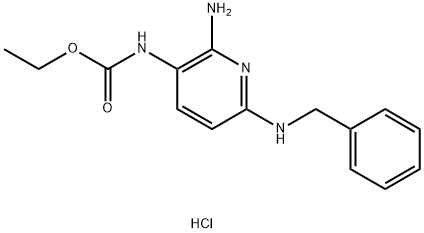 Desfluoro Flupirtine Hydrochloride Struktur