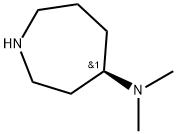 (R)-N,N-Dimethyl-4-azepanamine Struktur