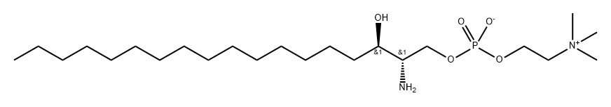 Lyso SM (dihydro) (d18:0) Struktur