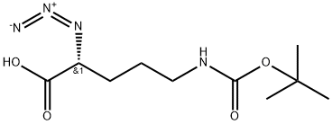 N3-D-Orn(Boc)-OH*CHA Struktur