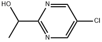 1-(5-chloropyrimidin-2-yl)ethan-1-ol Struktur