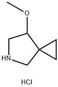 7-methoxy-5-azaspiro[2.4]heptane hydrochloride Struktur