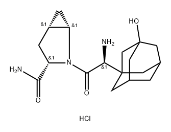 Saxagliptin Impurity 15 HCl Struktur