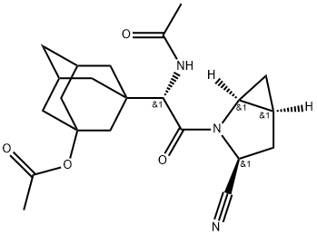 Saxagliptin Impurity 18 Struktur