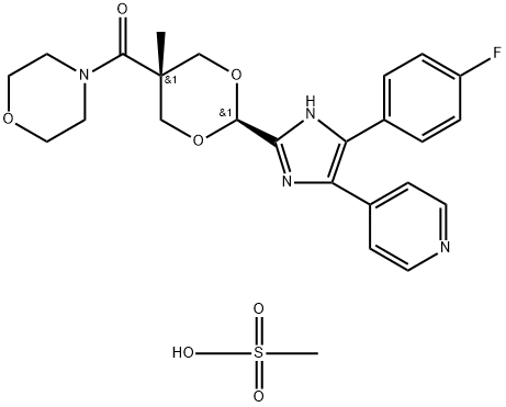 RPR-200765A Mesylayte Struktur