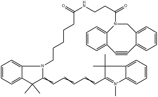 Cyanine5 DBCO Struktur