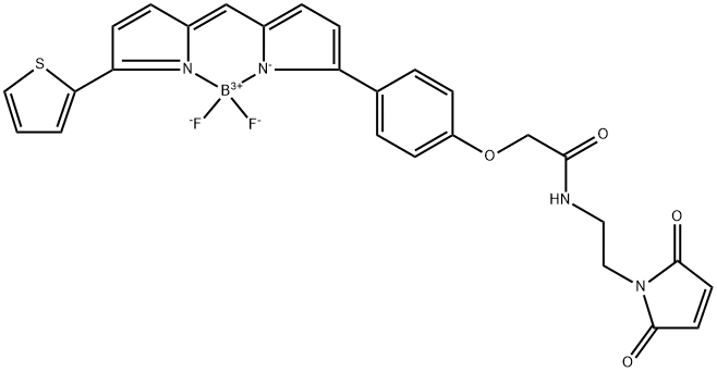 BDP TR maleimide Struktur