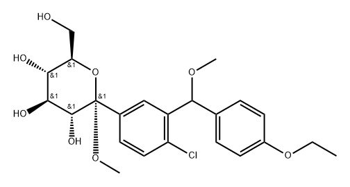 Dapagliflozin-022 Struktur