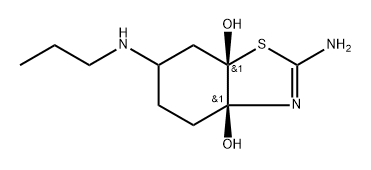 2-AMino-6-broMo-5,6-dihydro-7(4H)-benzothiazolone Struktur