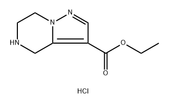 ethyl 4,5,6,7-tetrahydropyrazolo[1,5-a]pyrazine-3-carboxylate hydrochloride|