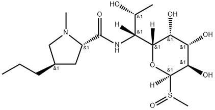 lincomycin sulfoxide Struktur