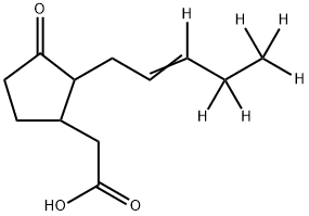 [2H6](±)-JASMONIC ACID (D-JA) Struktur