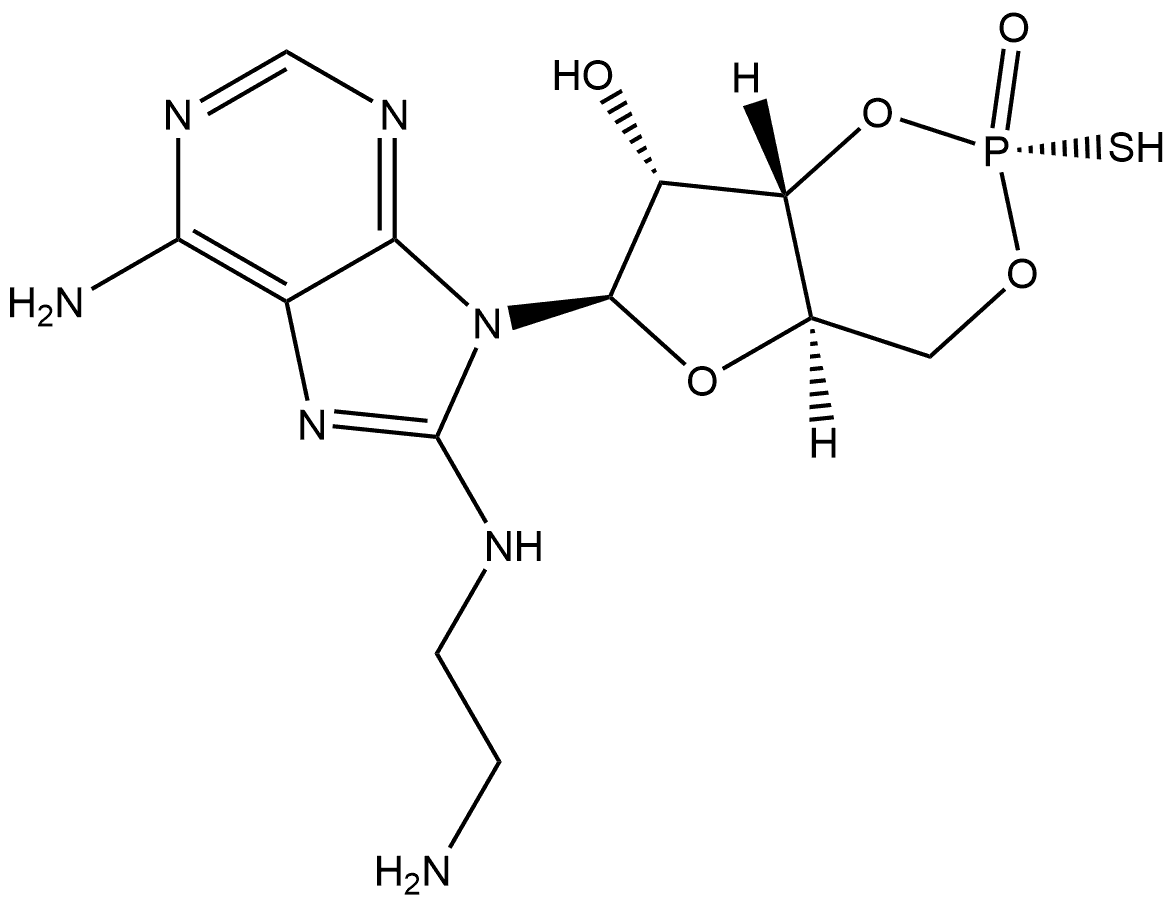 Rp-8-AEA-cAMPS Struktur