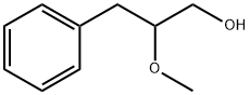 Benzenepropanol, β-methoxy- Struktur