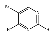 5-bromopyrimidine-2,4-d2 Struktur