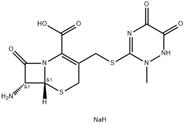 7-Aminoceftriaxone sodium Struktur