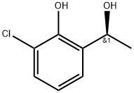 (S)-2-chloro-6-(1-hydroxyethyl)phenol Struktur