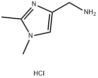 (1,2-dimethyl-1H-imidazol-4-yl)methanaminedihydrochloride Struktur