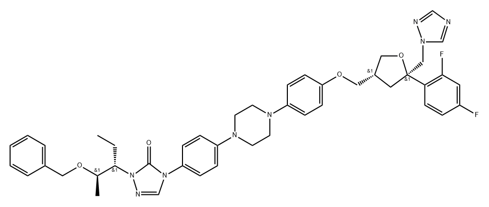 Posaconazole Impurity Struktur