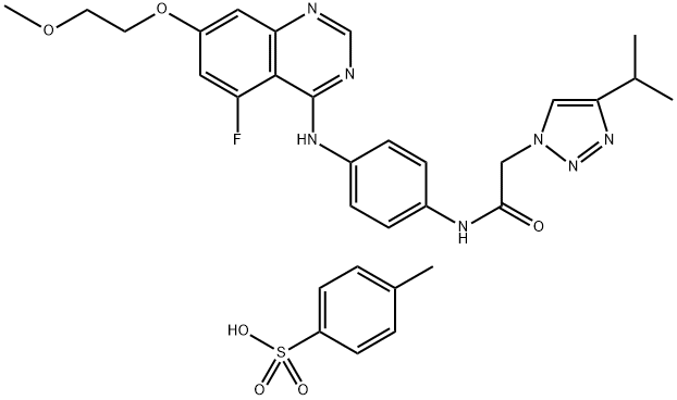 AZD3229 Tosylate Struktur