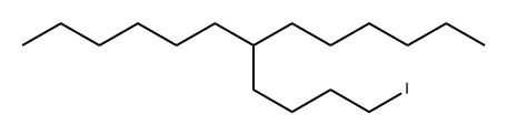 7-(4-iodobutyl)tridecane Struktur