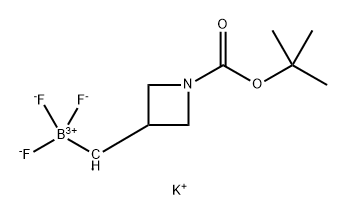 Potassium N-Boc cyclobutylmethyl borate Struktur