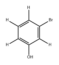 Phen-2,3,4,6-d4-ol, 5-bromo- Struktur