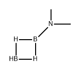 1-(Dimethylamino)diborane(6) Struktur