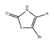 5-bromothiazol-4-d-2-ol Struktur