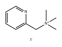 N,N,N-trimethyl-1-(pyridin-2-yl)methanaminium iodide Struktur