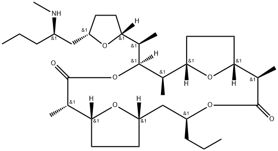 De-N-methylpamamycin-593 A Struktur